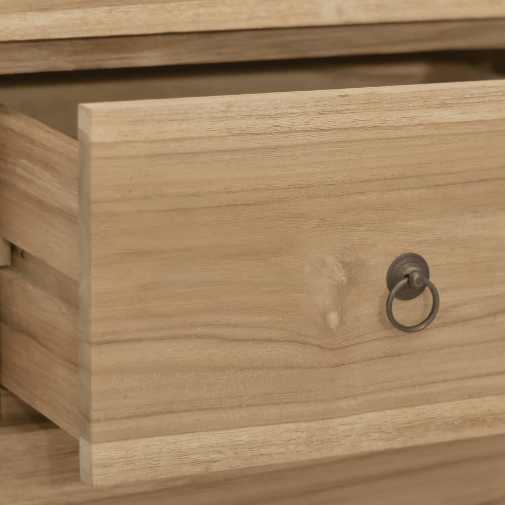 Byrå Trä 56x30x80 cm massiv teak