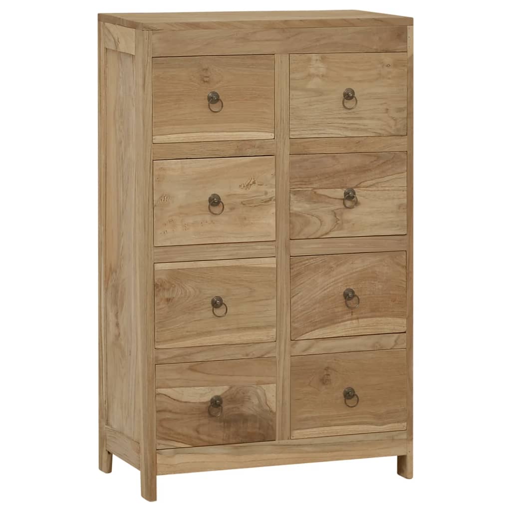 Byrå Trä 55x30x90 cm massiv teak