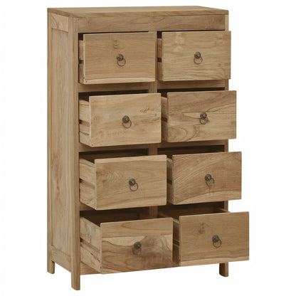 Byrå Trä 55x30x90 cm massiv teak