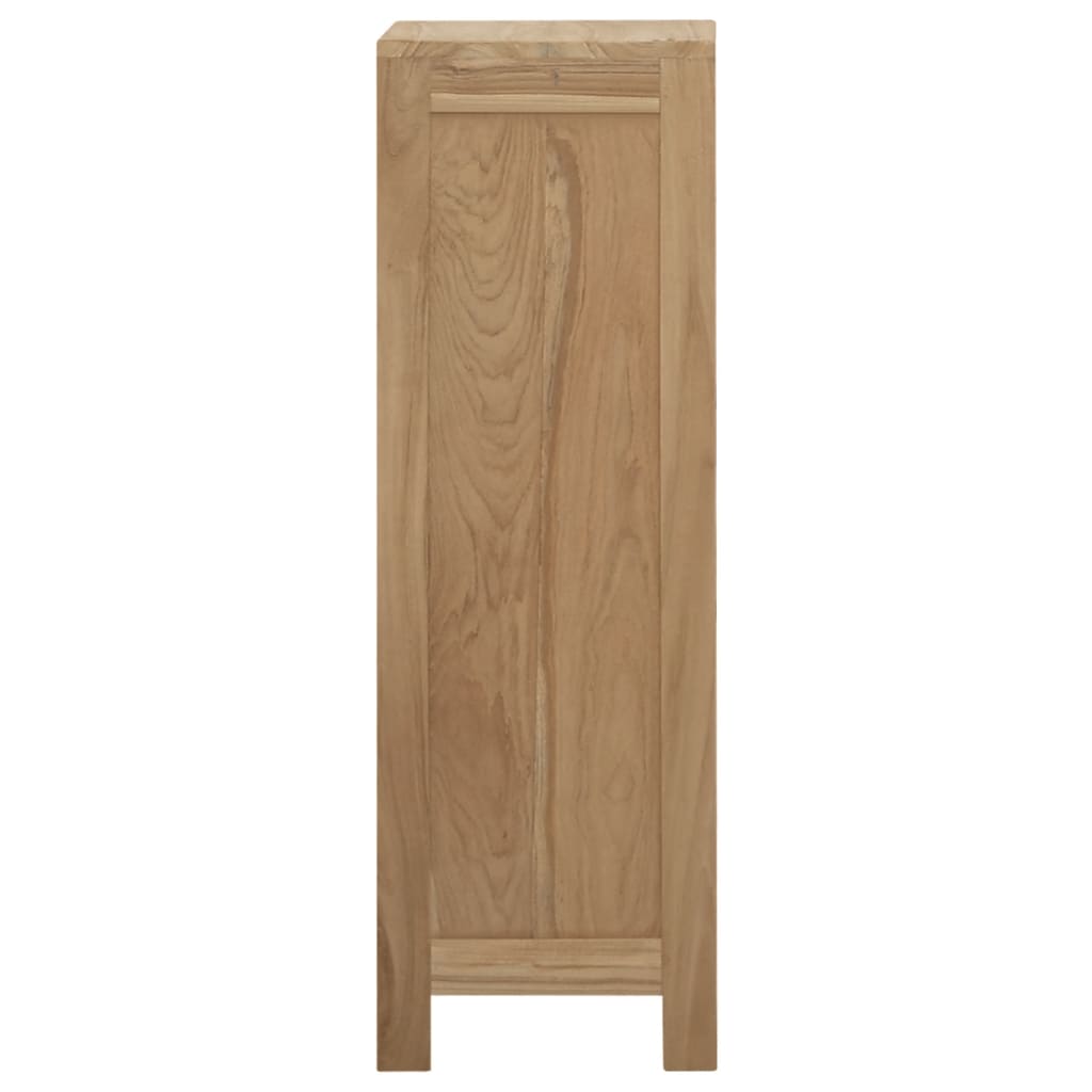 Byrå Trä 30x30x90 cm massiv teak