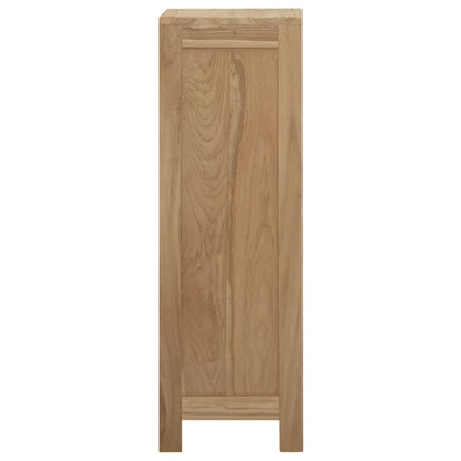 Byrå Trä 30x30x90 cm massiv teak