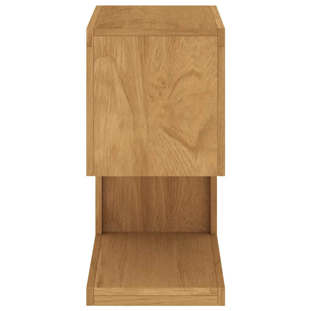 Sidobord Trä 45x30x60 cm massiv teak