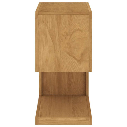 Sidobord Trä 45x30x60 cm massiv teak