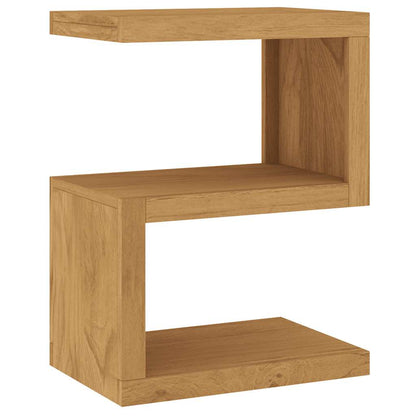 Sidobord Trä 45x30x60 cm massiv teak