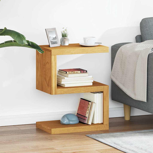 Sidobord Trä 45x30x60 cm massiv teak