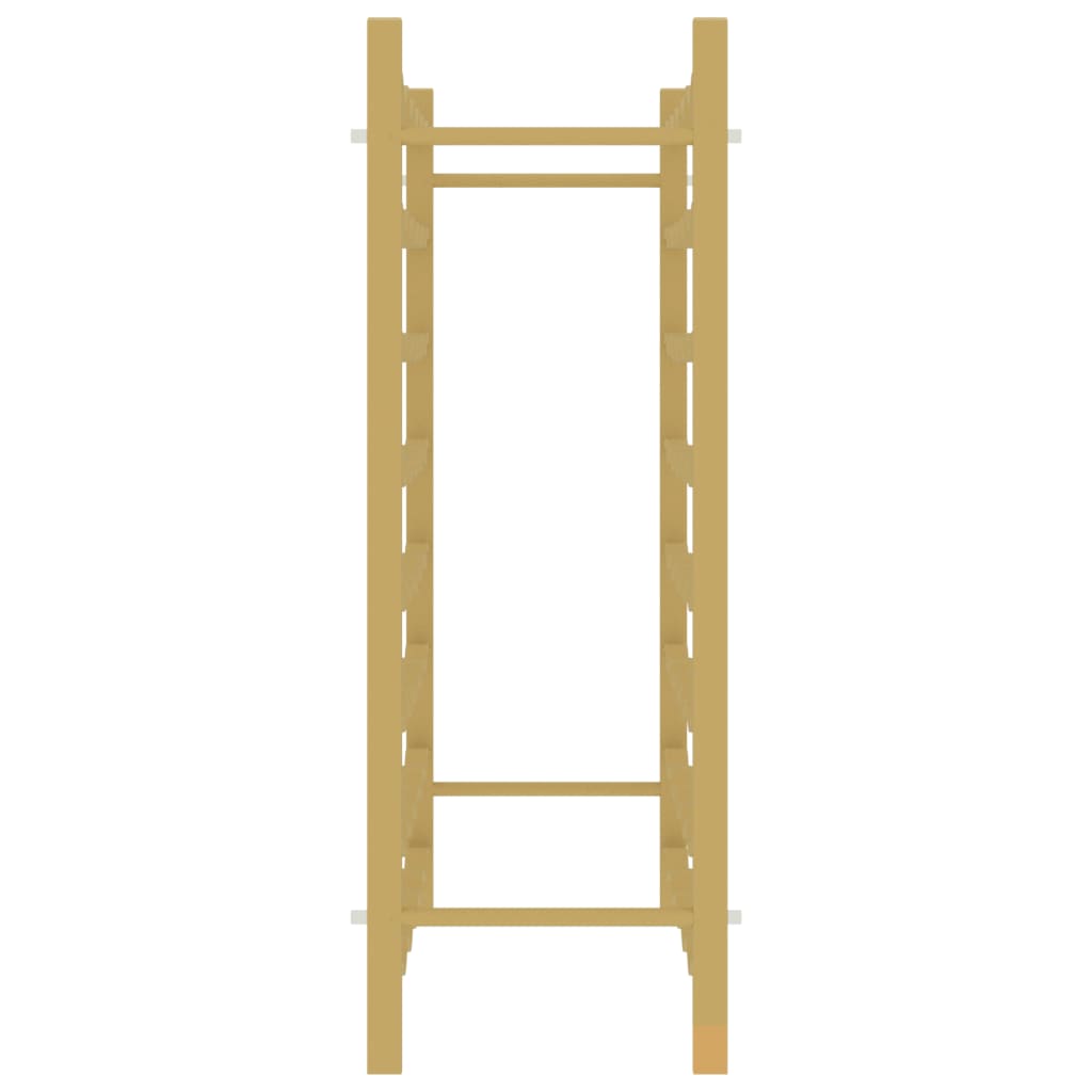 Vinställ för 48 flaskor guld metall