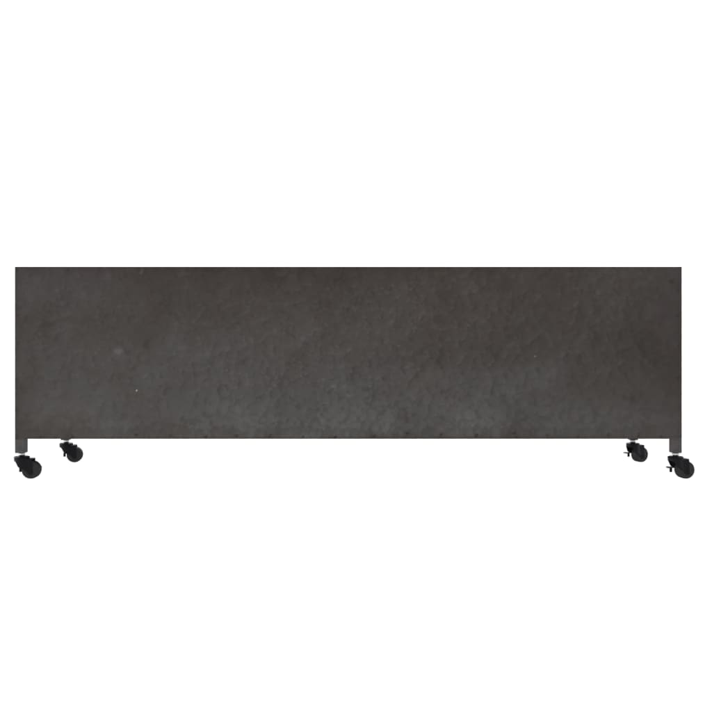 TV-Möbel DIV. TV-Bänk silver 110x30x40 cm järn