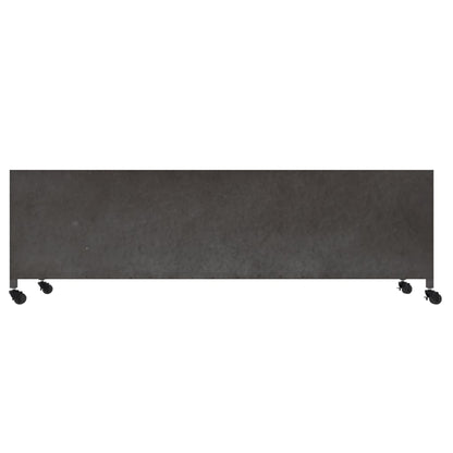 TV-Möbel DIV. TV-Bänk silver 110x30x40 cm järn