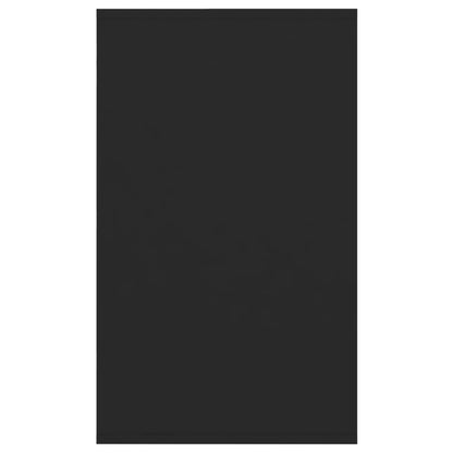 Skänk Svart med 3 lådor 120x41x75 cm