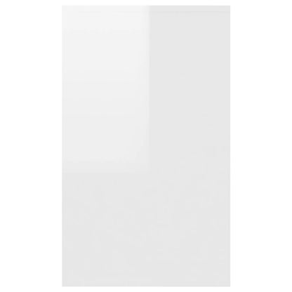 Skänk Högglans Vit med 3 lådor 120x41x75 cm