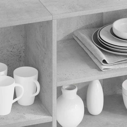 Byrå Betonggrå 120x30x75 cm