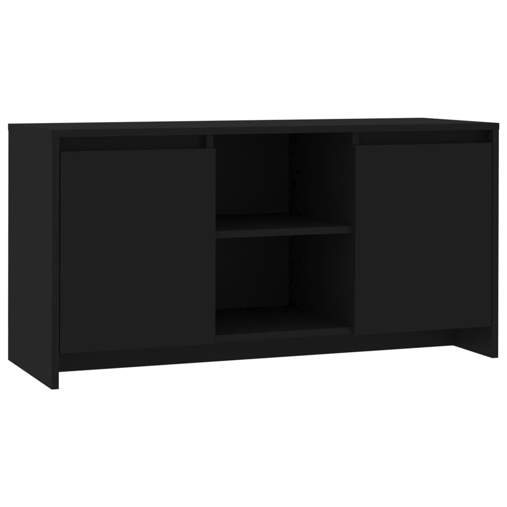 TV-Möbel Svart TV-Bänk 102x37,5x52,5 cm