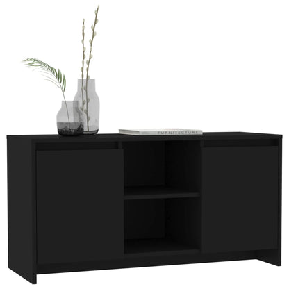 TV-Möbel Svart TV-Bänk 102x37,5x52,5 cm