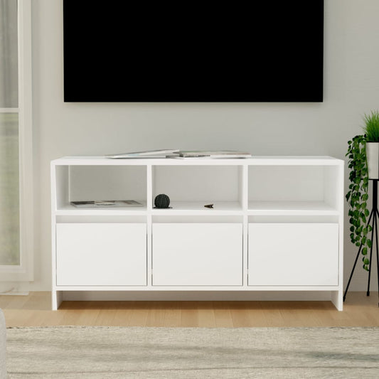 TV-Möbel Vit TV-Bänk 102x37,5x52,5 cm