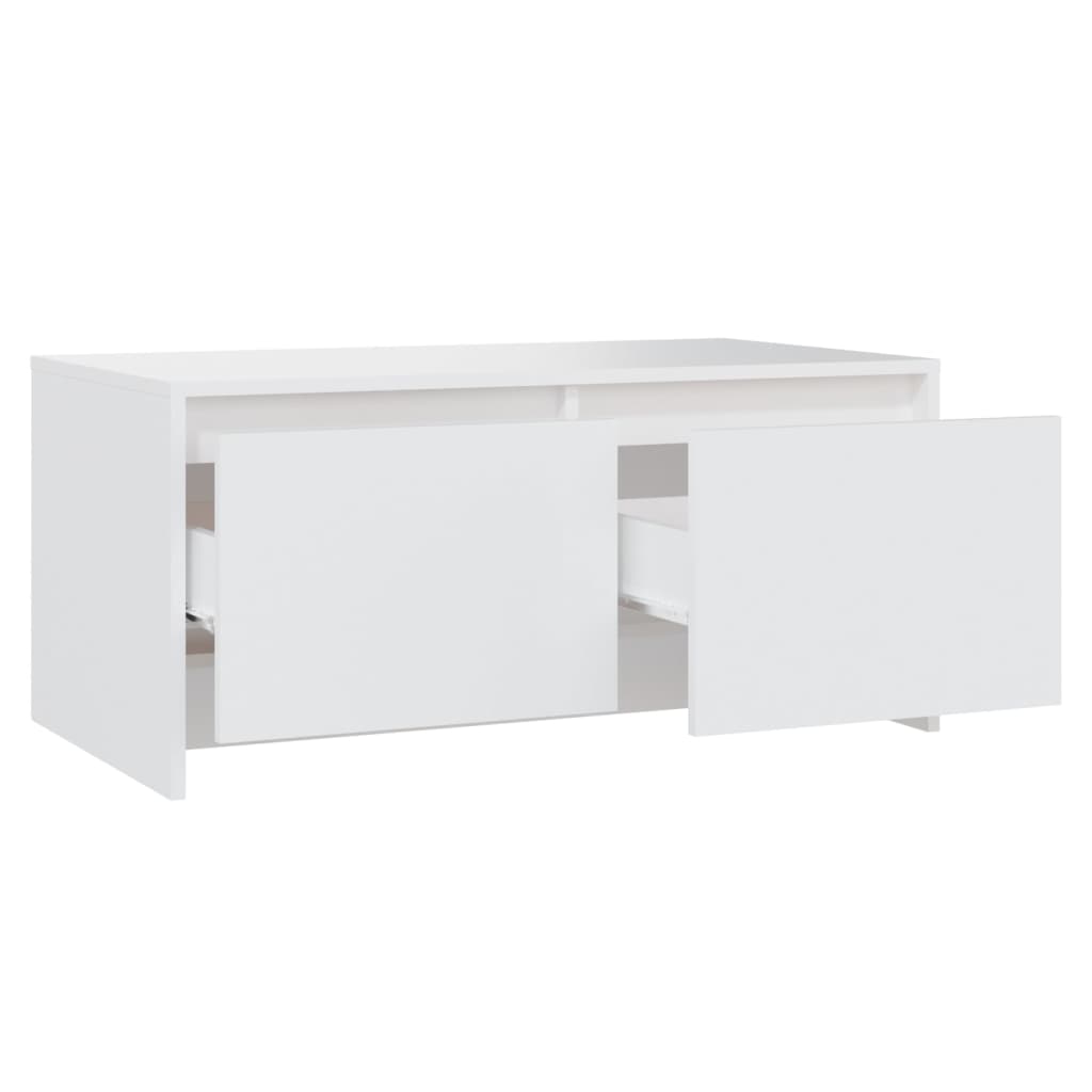 Soffbord Vit 90x50x41,5 cm