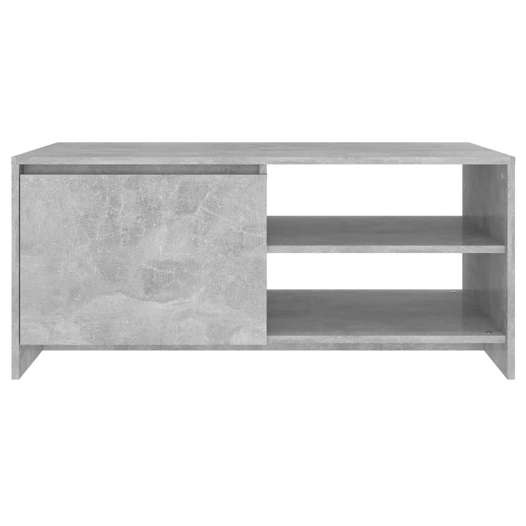 Soffbord Betonggrå 102x50x45 cm