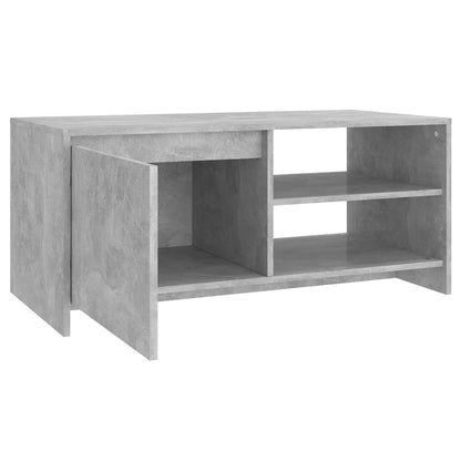 Soffbord Betonggrå 102x50x45 cm