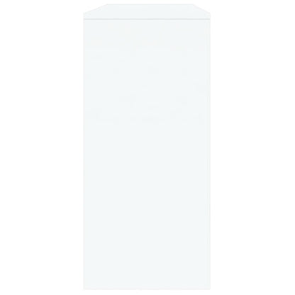 Avlastningsbord Konsollbord Vit 100x35x76,5 cm