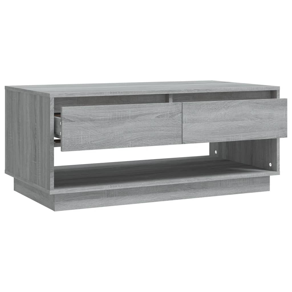Soffbord Sonoma Grå ek 102,5x55x44 cm
