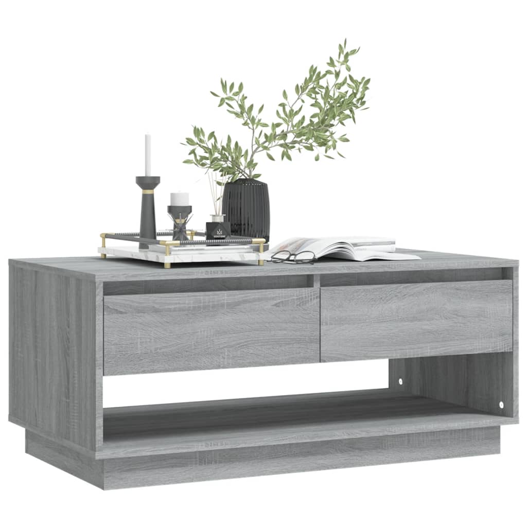 Soffbord Sonoma Grå ek 102,5x55x44 cm