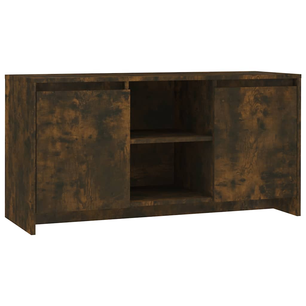 TV-Möbel Rökfärgad Ek TV-Bänk 102x37,5x52,5 cm