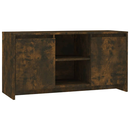 TV-Möbel Rökfärgad Ek TV-Bänk 102x37,5x52,5 cm