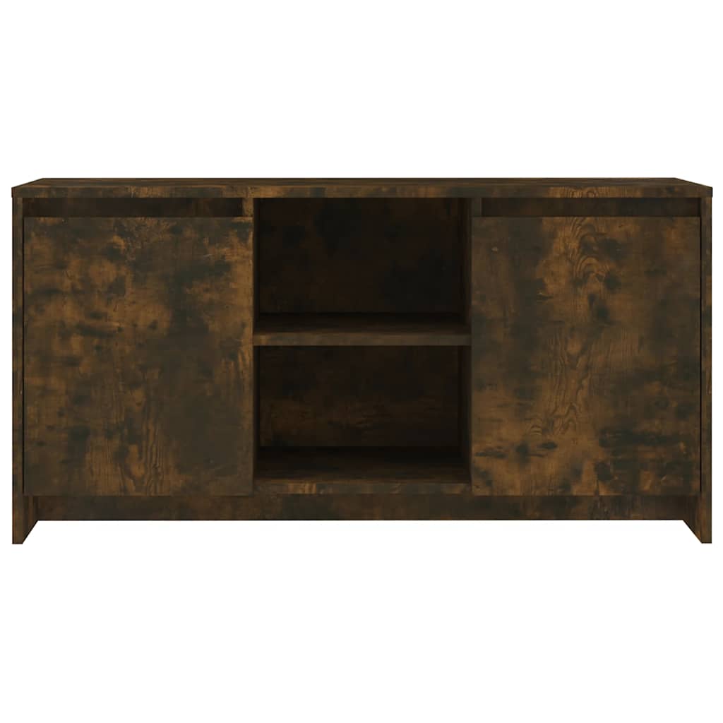 TV-Möbel Rökfärgad Ek TV-Bänk 102x37,5x52,5 cm