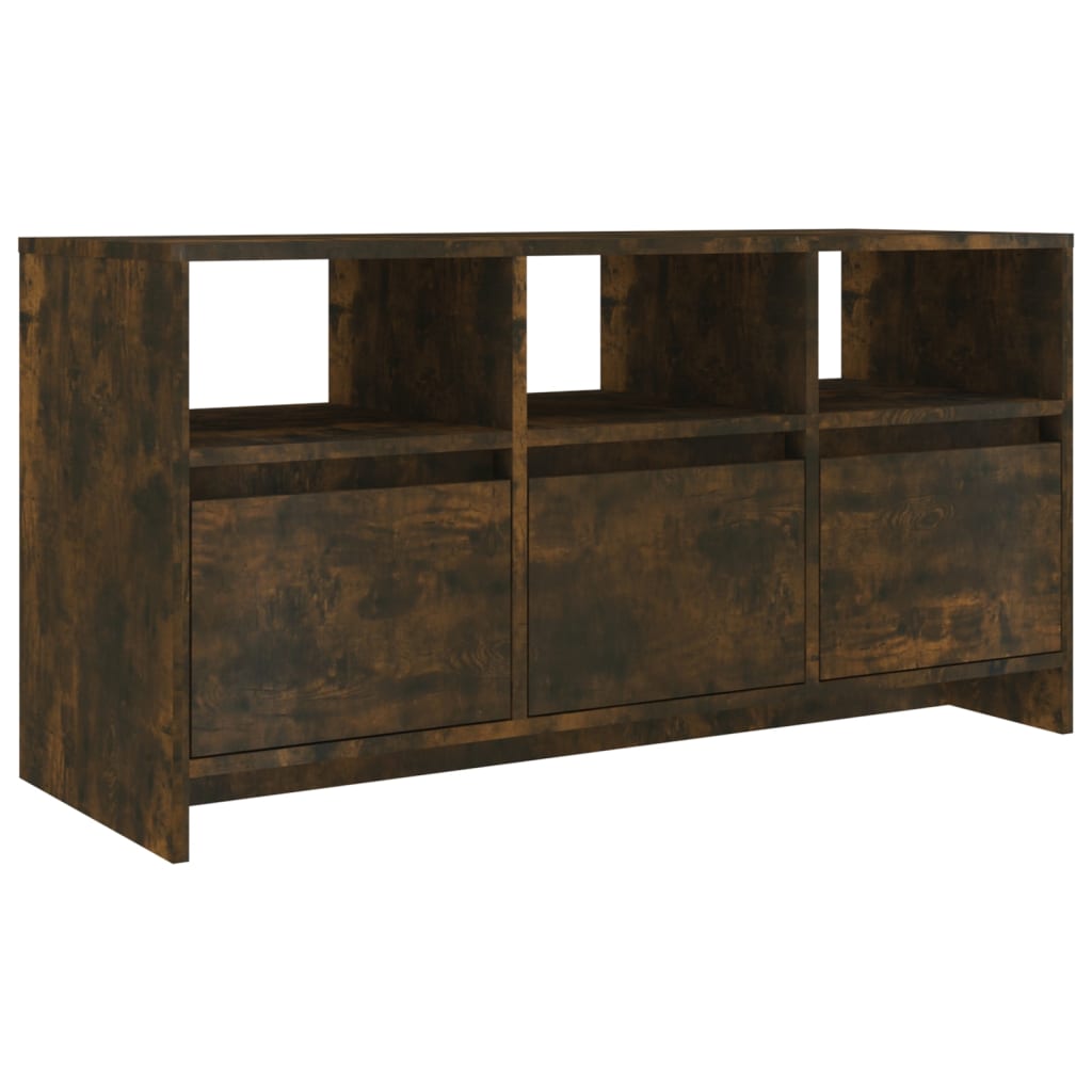 TV-Möbel Rökfärgad Ek TV-Bänk 102x37,5x52,5 cm
