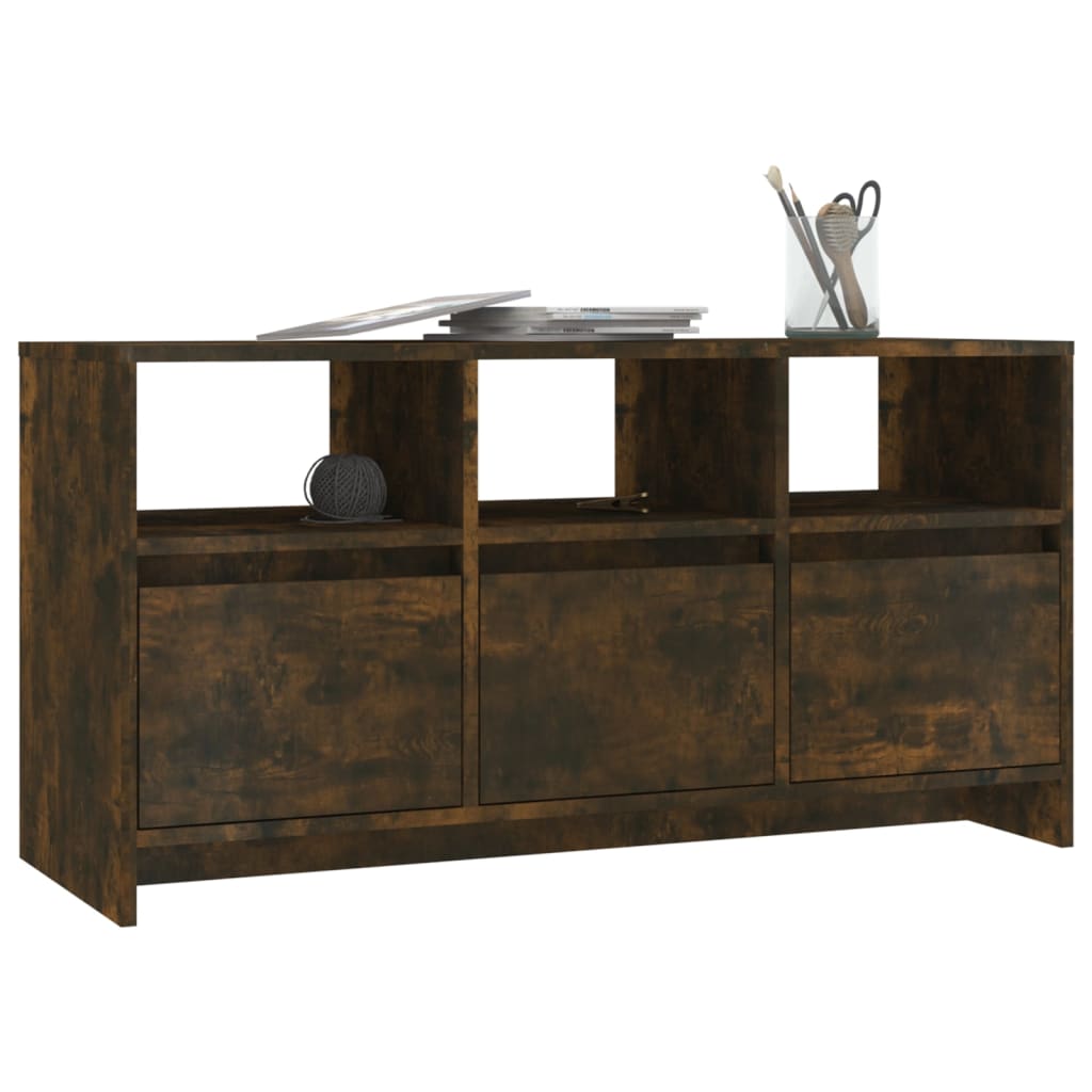 TV-Möbel Rökfärgad Ek TV-Bänk 102x37,5x52,5 cm