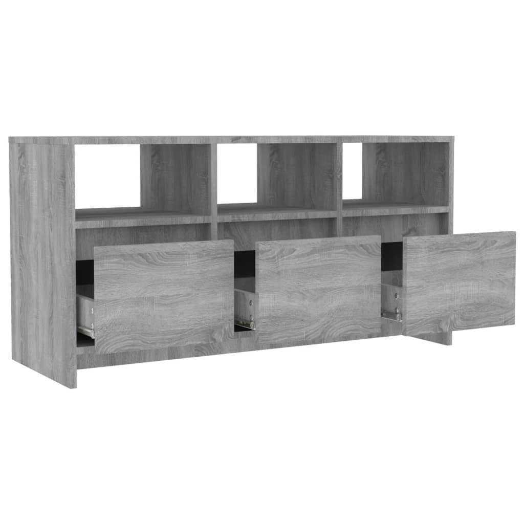 TV-Möbel Sonoma Grå TV-Bänk 102x37,5x52,5 cm