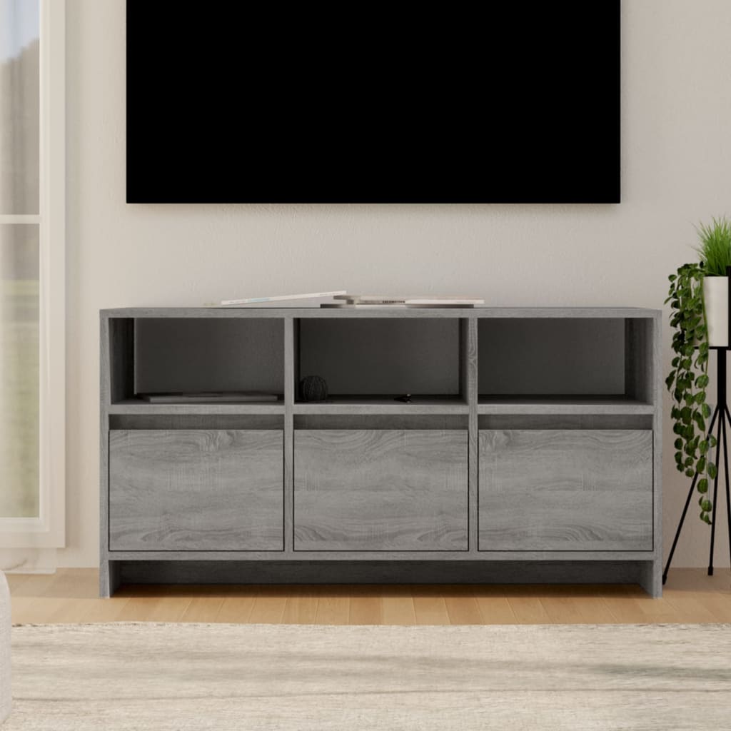 TV-Möbel Sonoma Grå TV-Bänk 102x37,5x52,5 cm