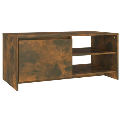 Soffbord Rökfärgad Ek 102x50x45 cm