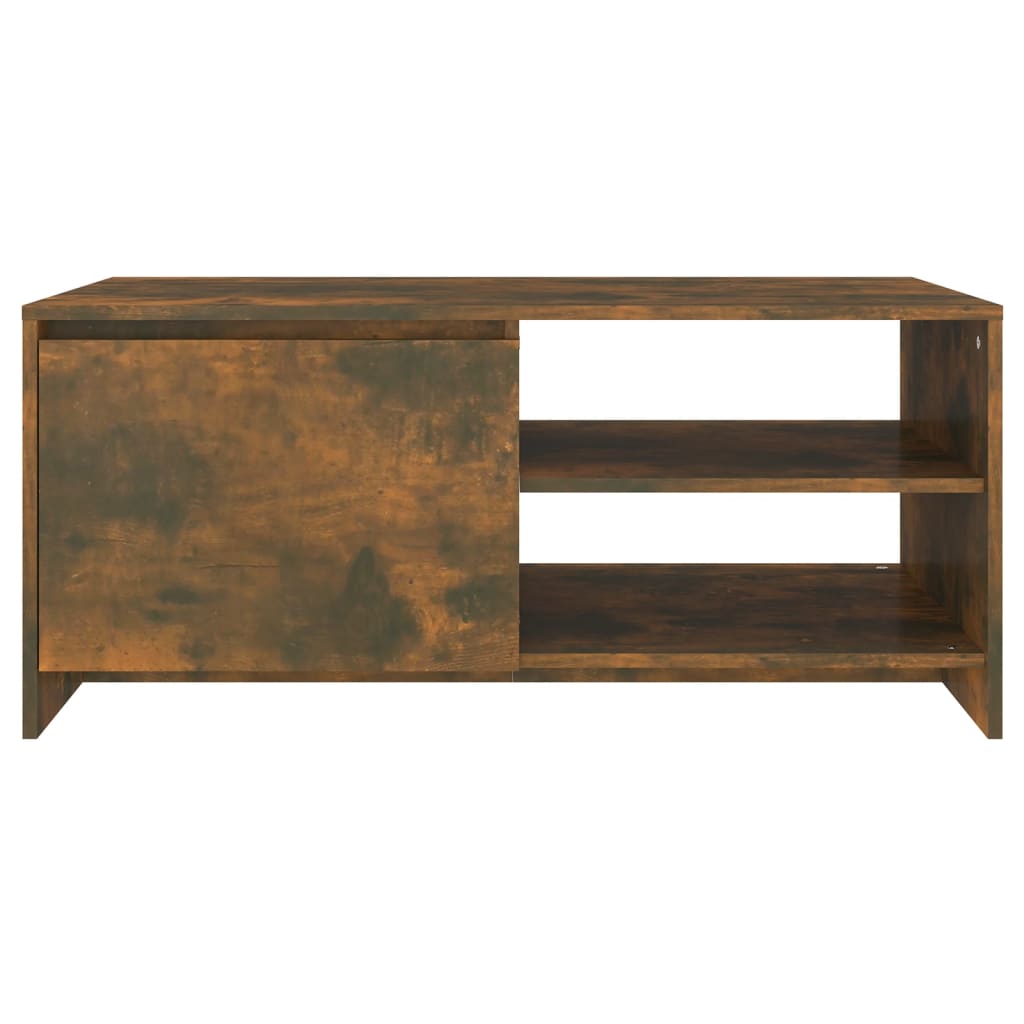Soffbord Rökfärgad Ek 102x50x45 cm