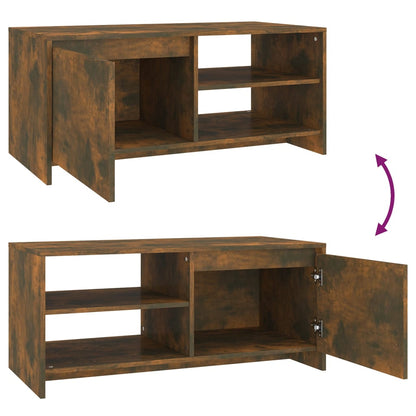 Soffbord Rökfärgad Ek 102x50x45 cm