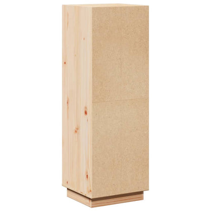 Skåp Trä 37x34x110 cm massiv furu