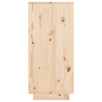 Skänk Trä 60x34x75 cm massiv furu