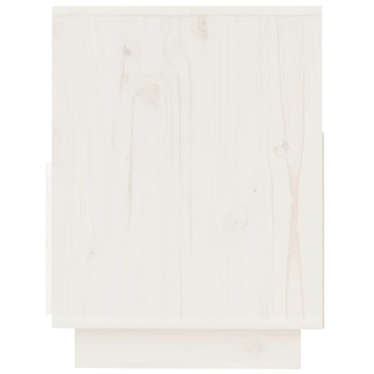 TV-Möbel Vit TV-Bänk 140x37x50 cm massiv furu