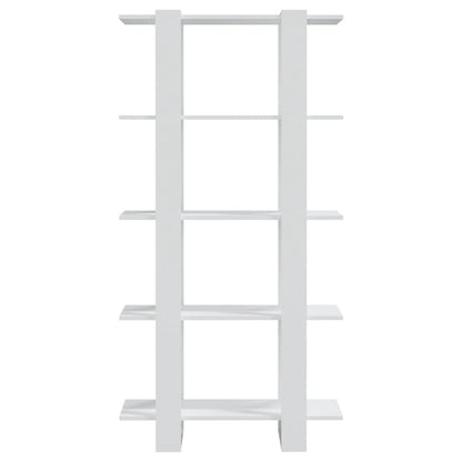 Bokhylla Vit 80x30x160 cm