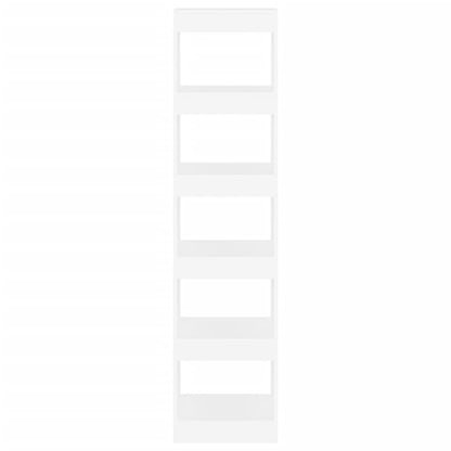 Bokhylla Vit Rumsavdelare 40x30x166 cm