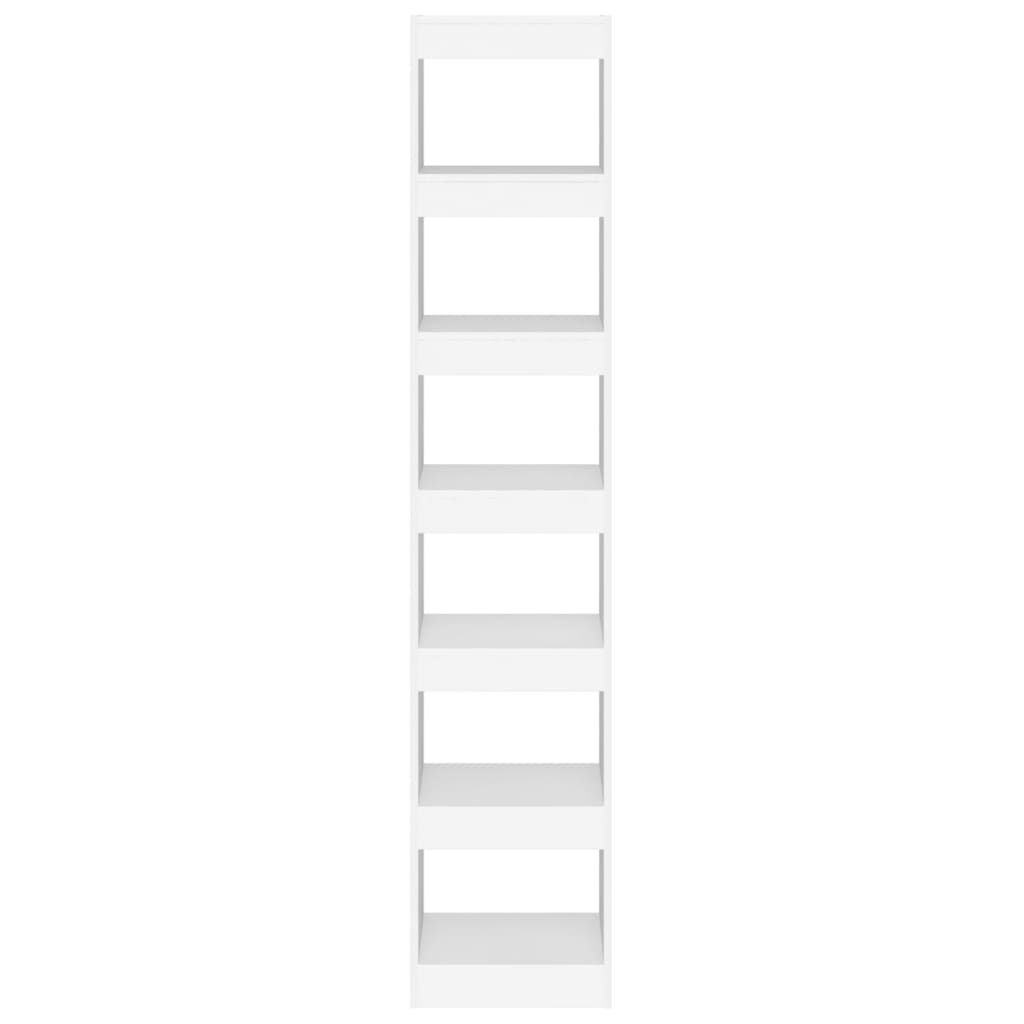 Bokhylla Vit 40x30x198 cm