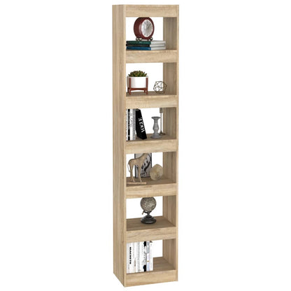 Bokhylla Sonoma Ek Rumsavdelare 40x30x198 cm
