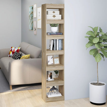Bokhylla Sonoma Ek Rumsavdelare 40x30x198 cm