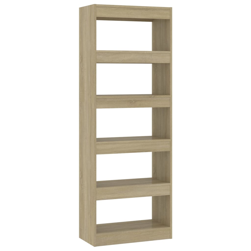 Bokhylla Sonoma Ek Rumsavdelare 60x30x166 cm