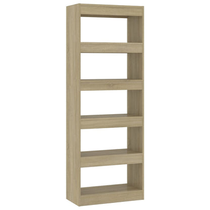 Bokhylla Sonoma Ek Rumsavdelare 60x30x166 cm