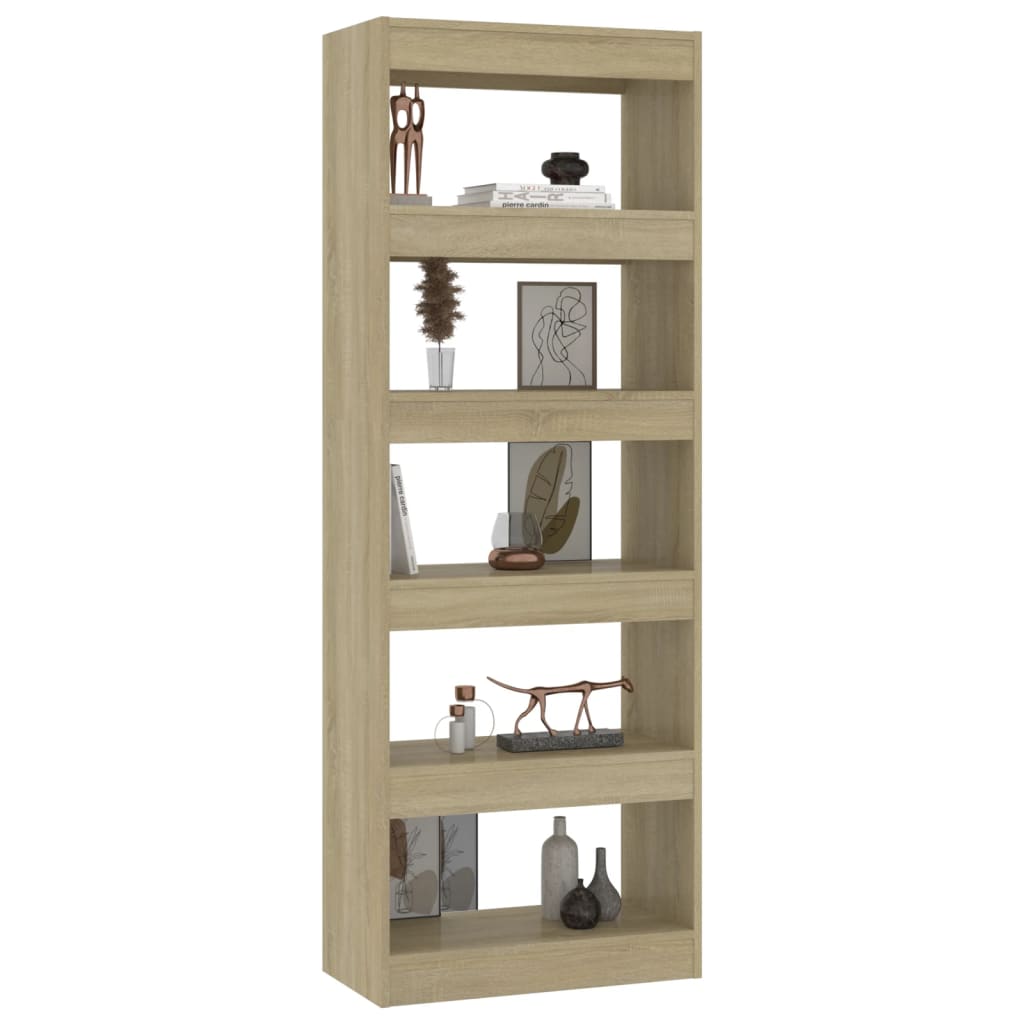 Bokhylla Sonoma Ek Rumsavdelare 60x30x166 cm