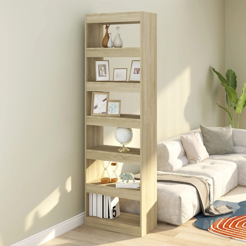 Bokhylla Sonoma Ek Rumsavdelare 60x30x198 cm