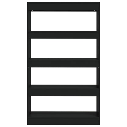 Bokhylla Svart 80x30x135 cm