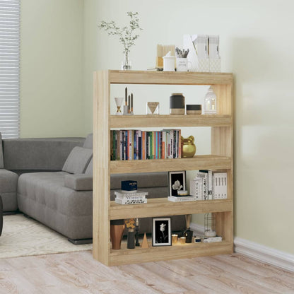 Bokhylla Sonoma Ek Rumsavdelare 100x30x135 cm
