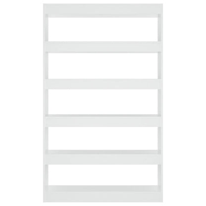 Bokhylla Vit Rumsavdelare 100x30x166 cm