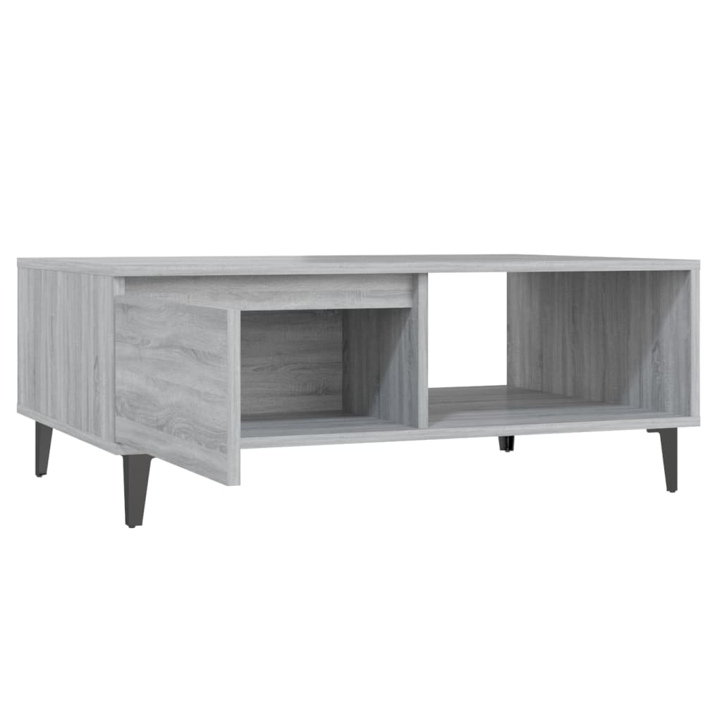 Soffbord Sonoma Grå 90x60x35 cm